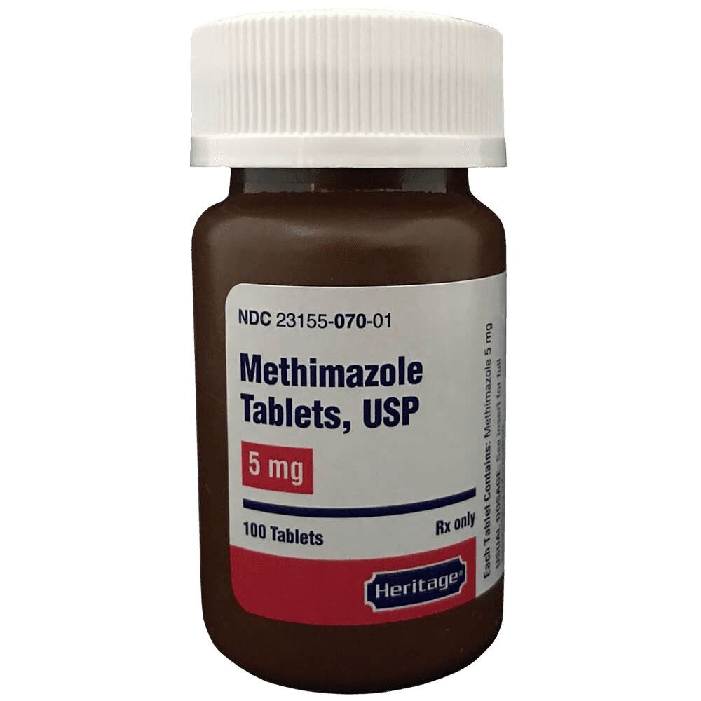 Methimazole koala health