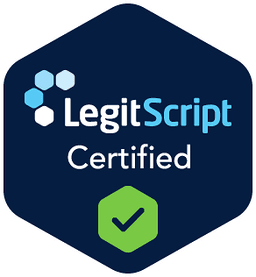 Desktop version of the LegitScript approved
